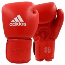 Перчатки боксерские Muay Thai Gloves 200 красно-белые (вес 12 унций)